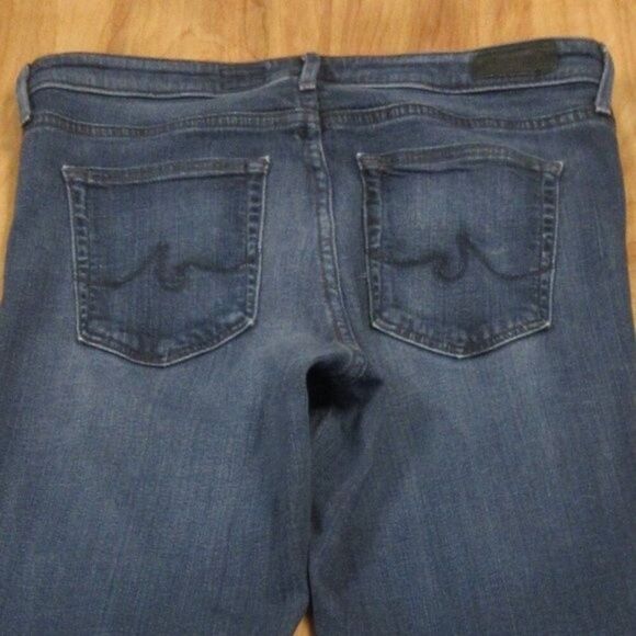 AG ADRIANO GOLDSCHMIED The Prima Mid Rise Cigarette Leg Denim Jeans Sz 30 (31.5) - Picture 3 of 13